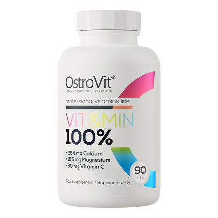 100% Vit&Min 90 comprimés