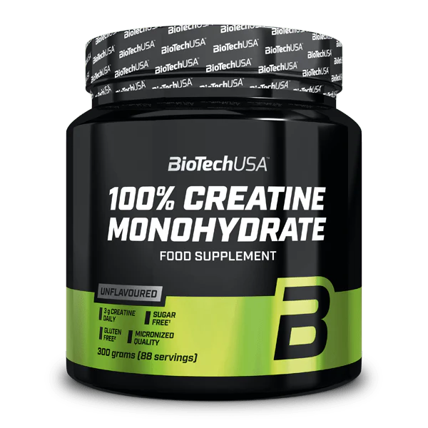 BiotechUSA 100% Creatine Monohydrate 300g
