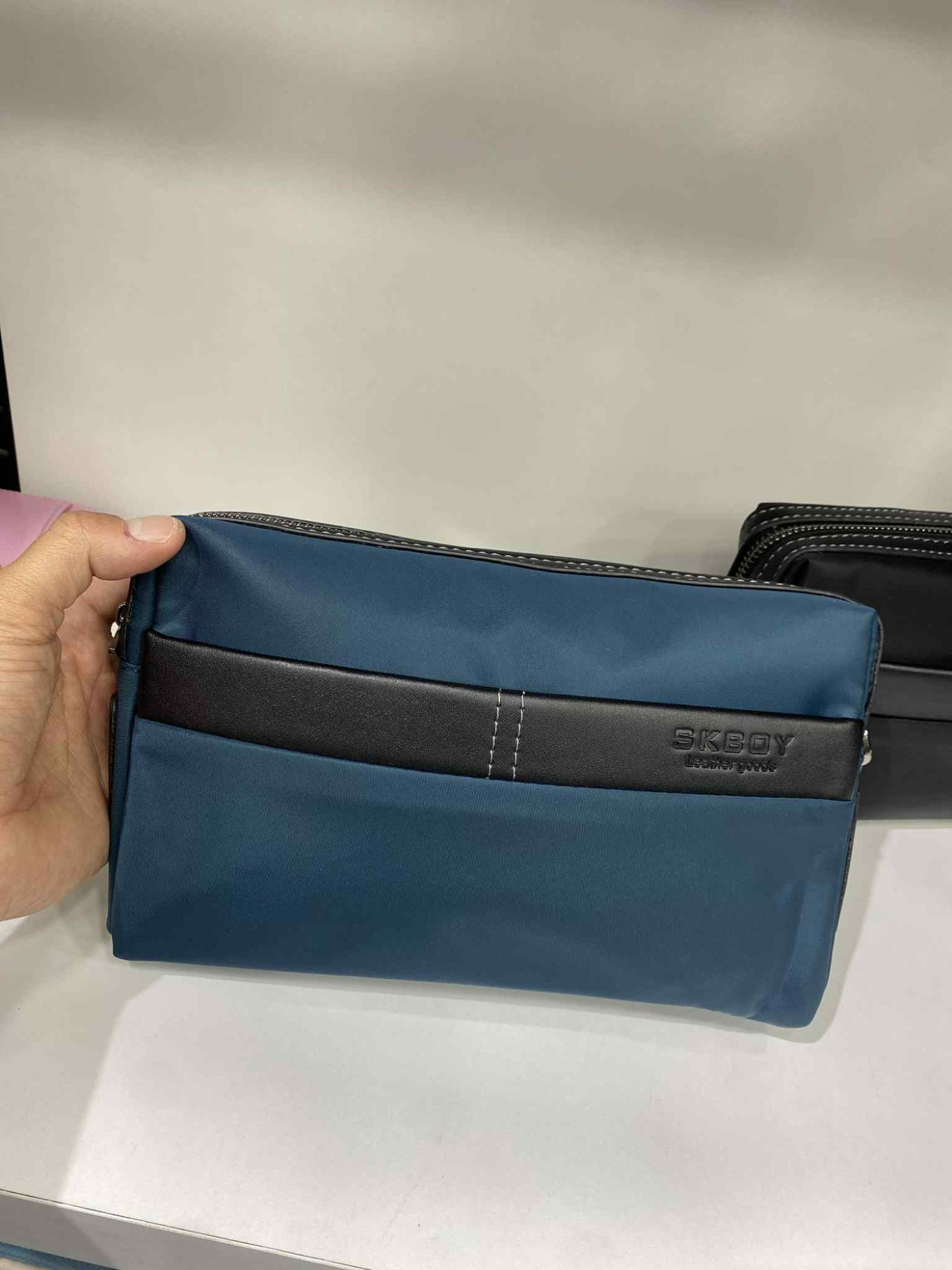Pochette en toil oxford