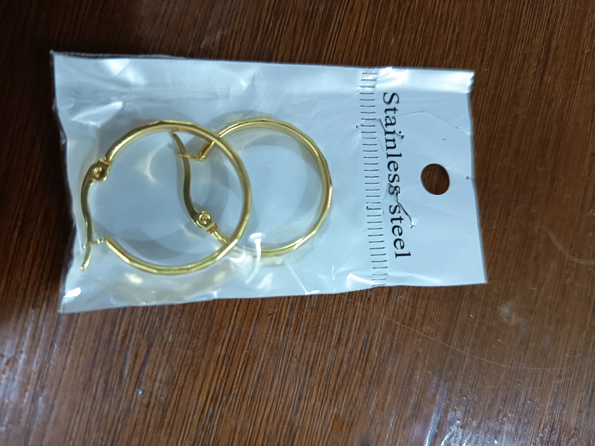 Boucle d'oreille Acier inoxydable GM