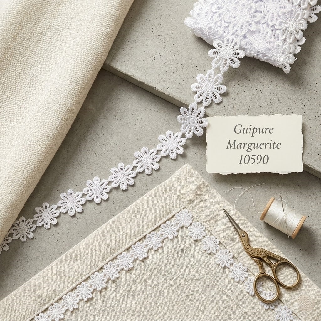 Guipure Marguerite 10590