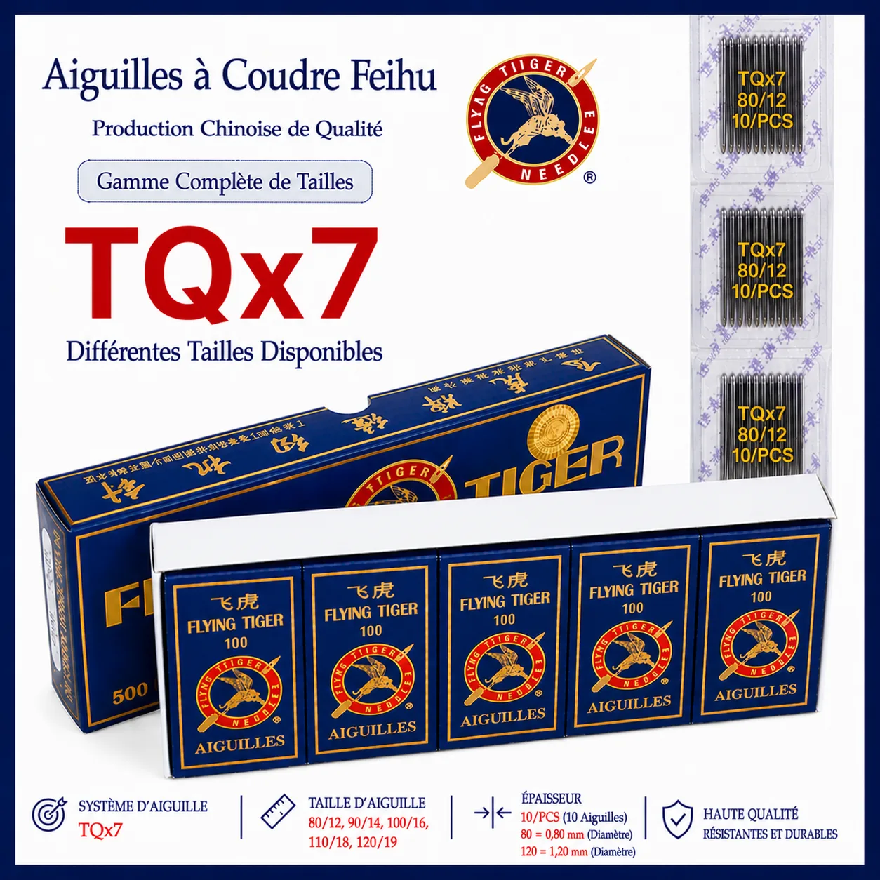Aiguille Machine a Coudre Industrielle TQ*7