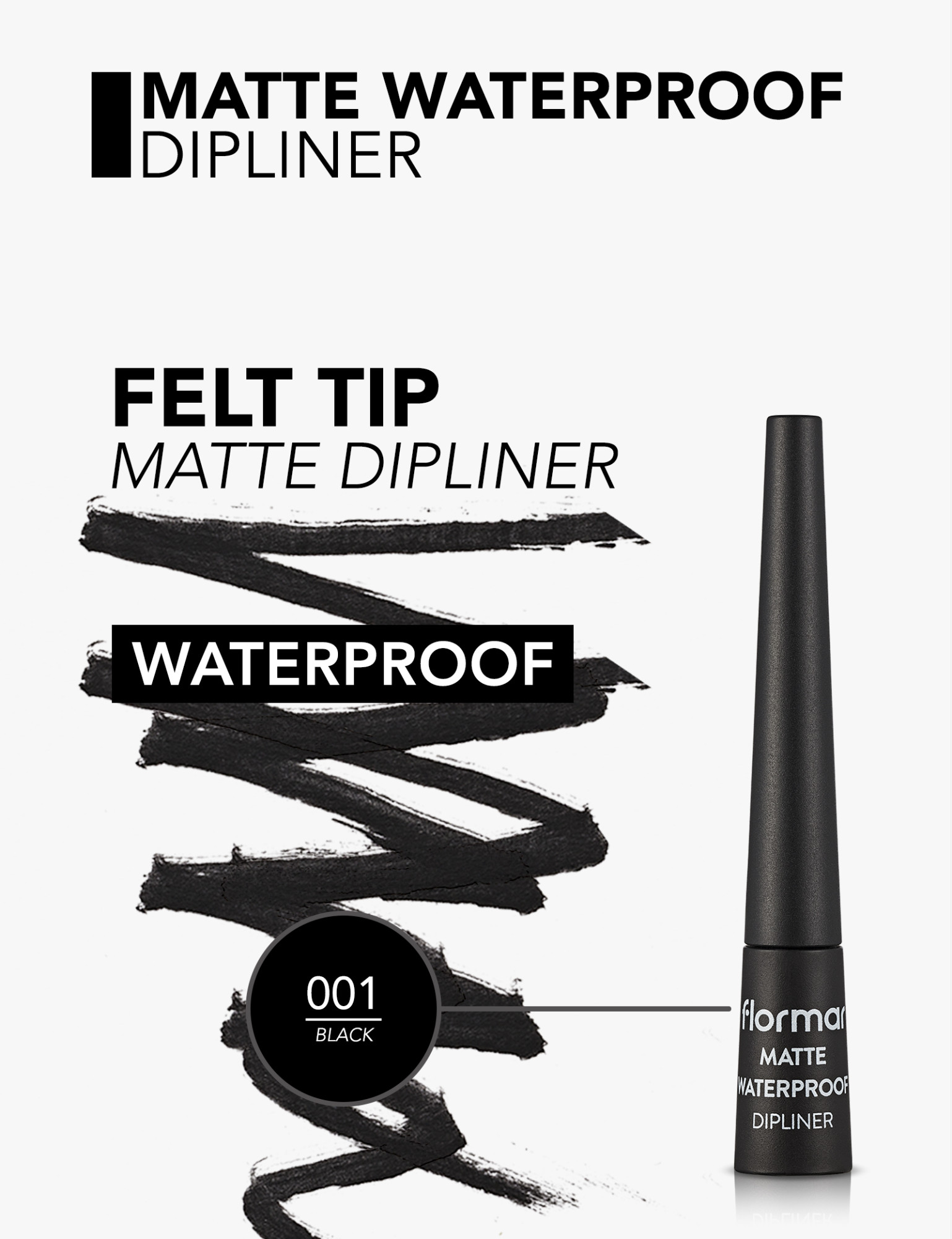 Vinyl Waterproof Dipliner Black