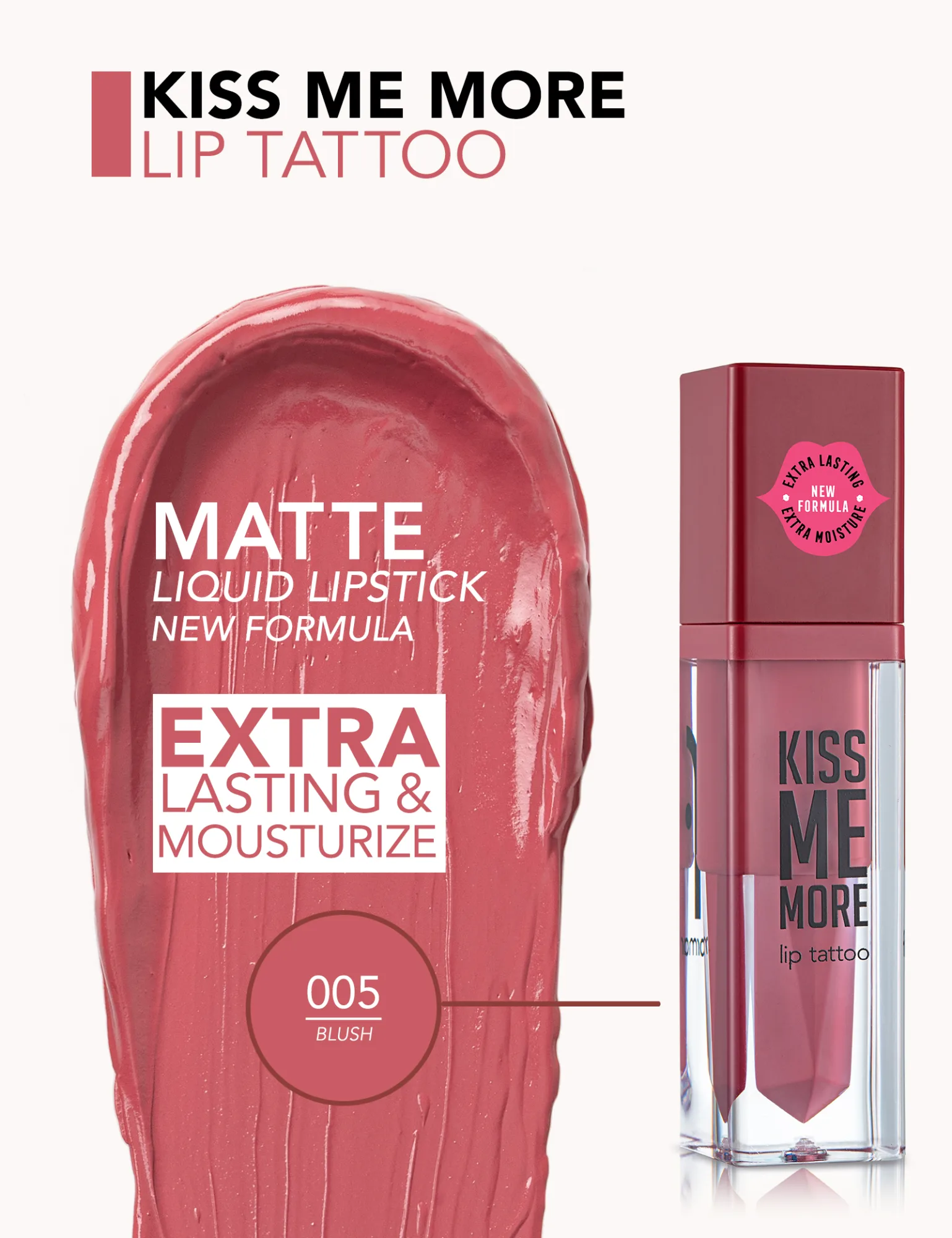 Kiss Me More Lip Tattoo