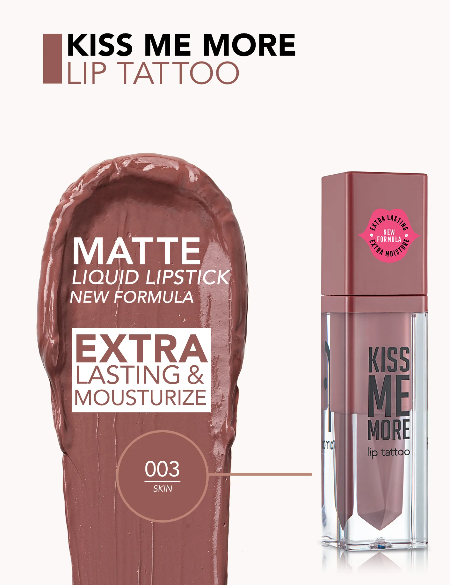 Kiss Me More Lip Tattoo