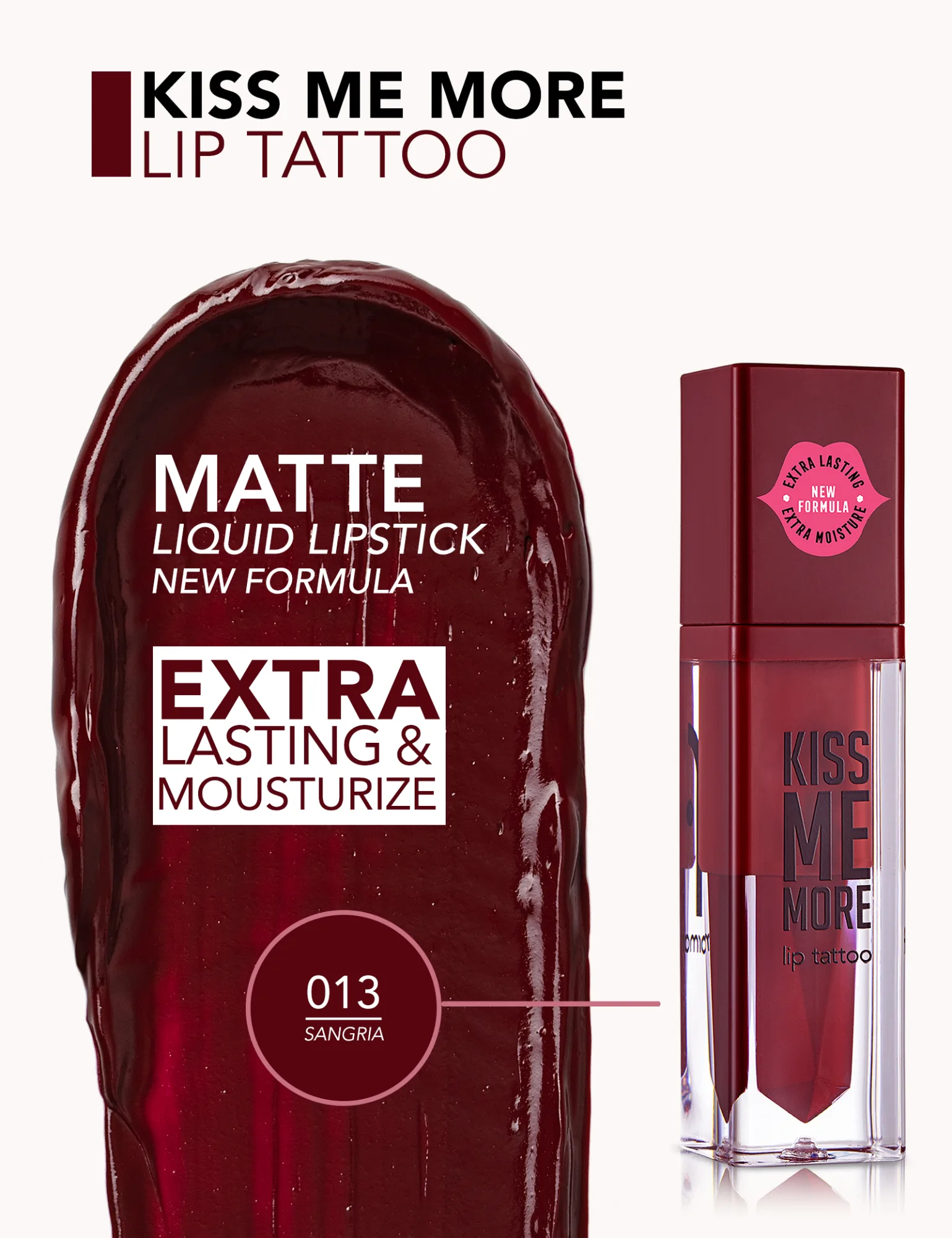 Kiss Me More Lip Tattoo