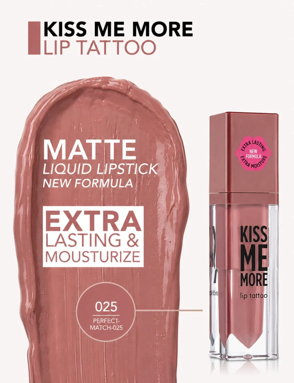 Kiss Me More Lip Tattoo
