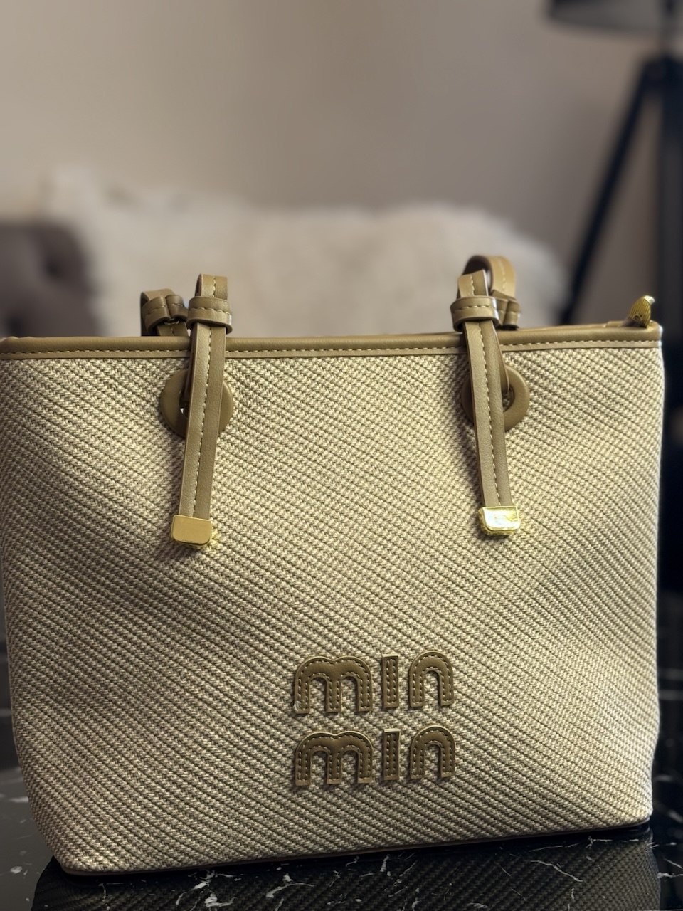 MIU CHIC – Tote Bag Élégance Été