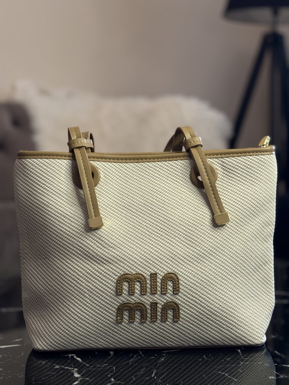 MIU CHIC – Tote Bag Élégance Été