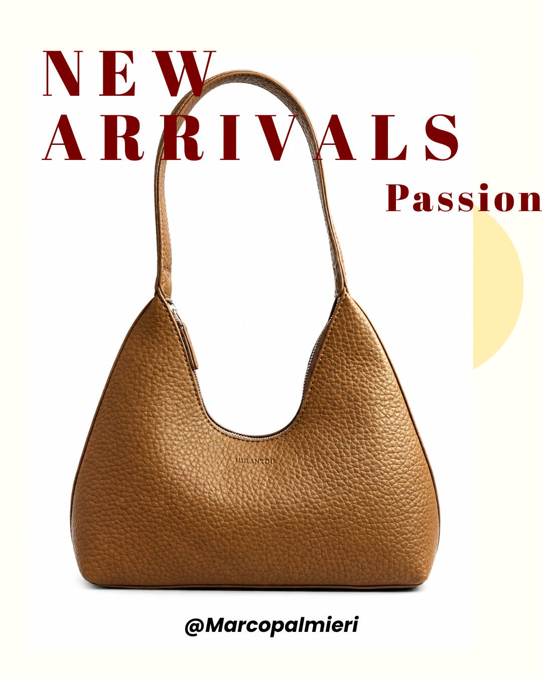 PASSION – Sac Épaule Chic Intemporel