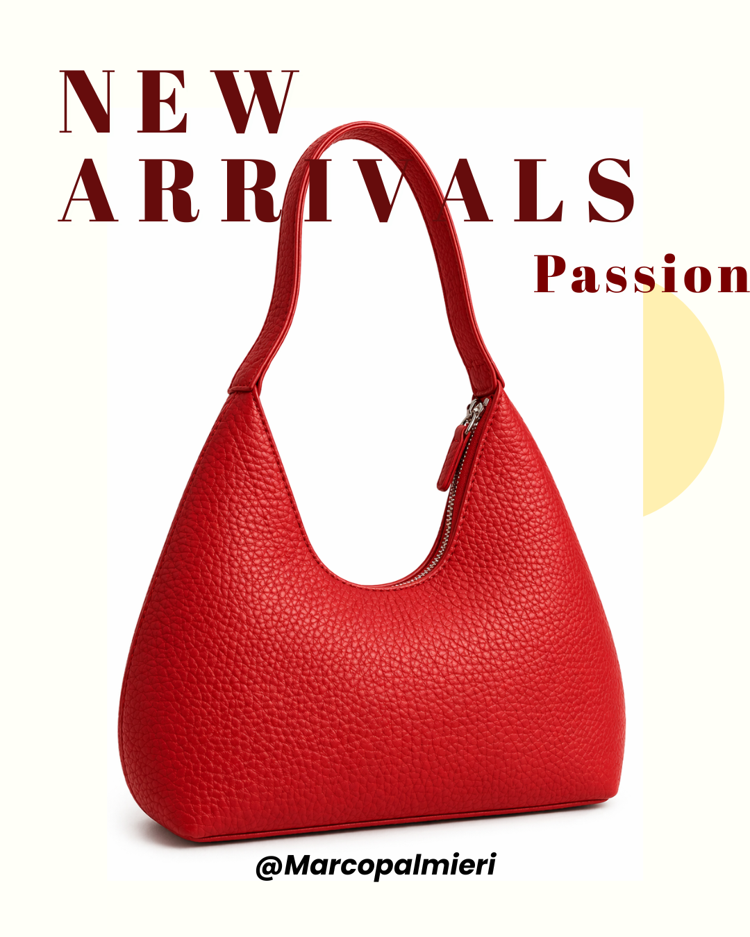 PASSION – Sac Épaule Chic Intemporel