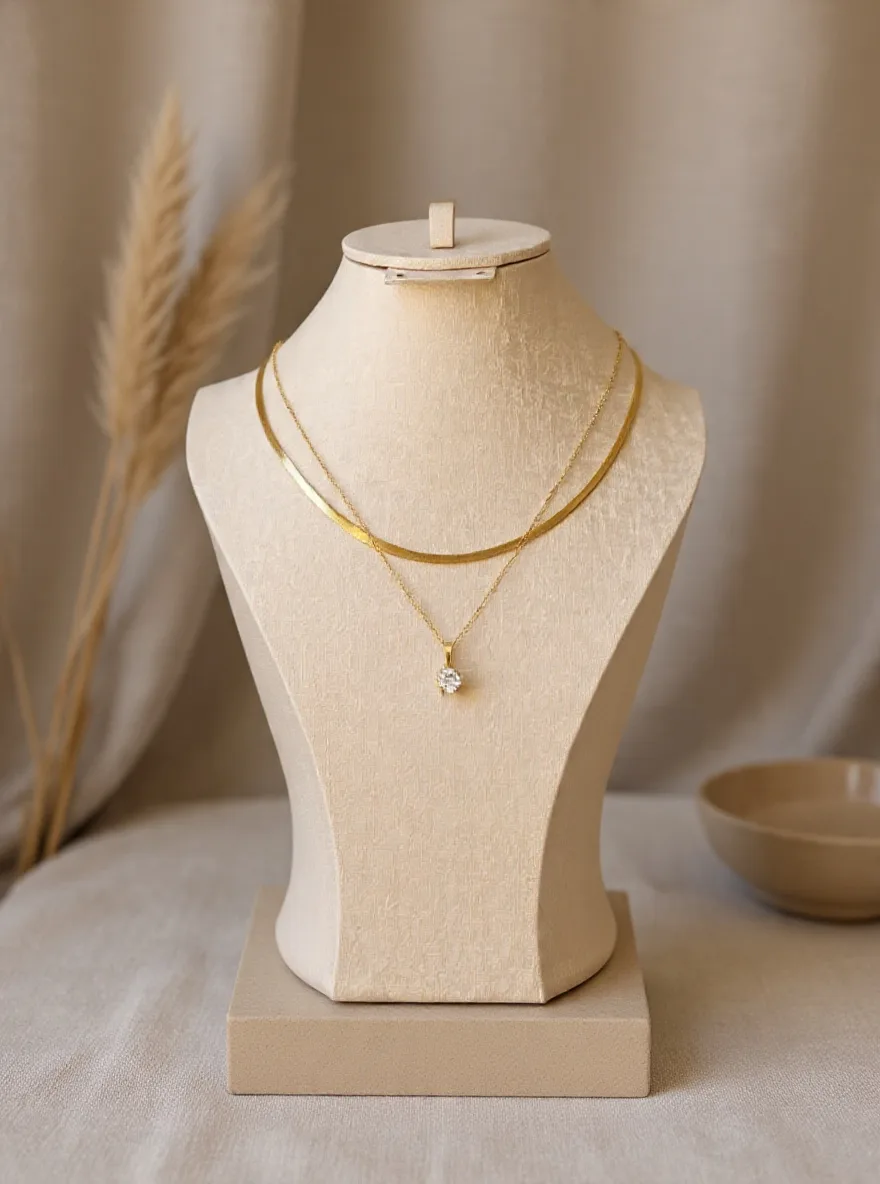 Collier "Cœur Éternel" – Acier 316L (Collection 2026)