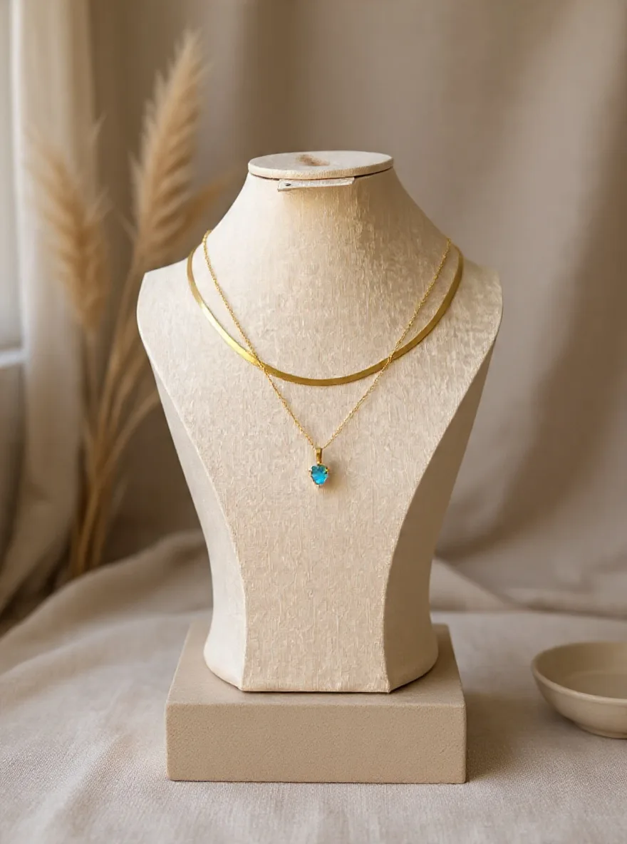 Collier "Cœur Éternel" – Acier 316L (Collection 2026)