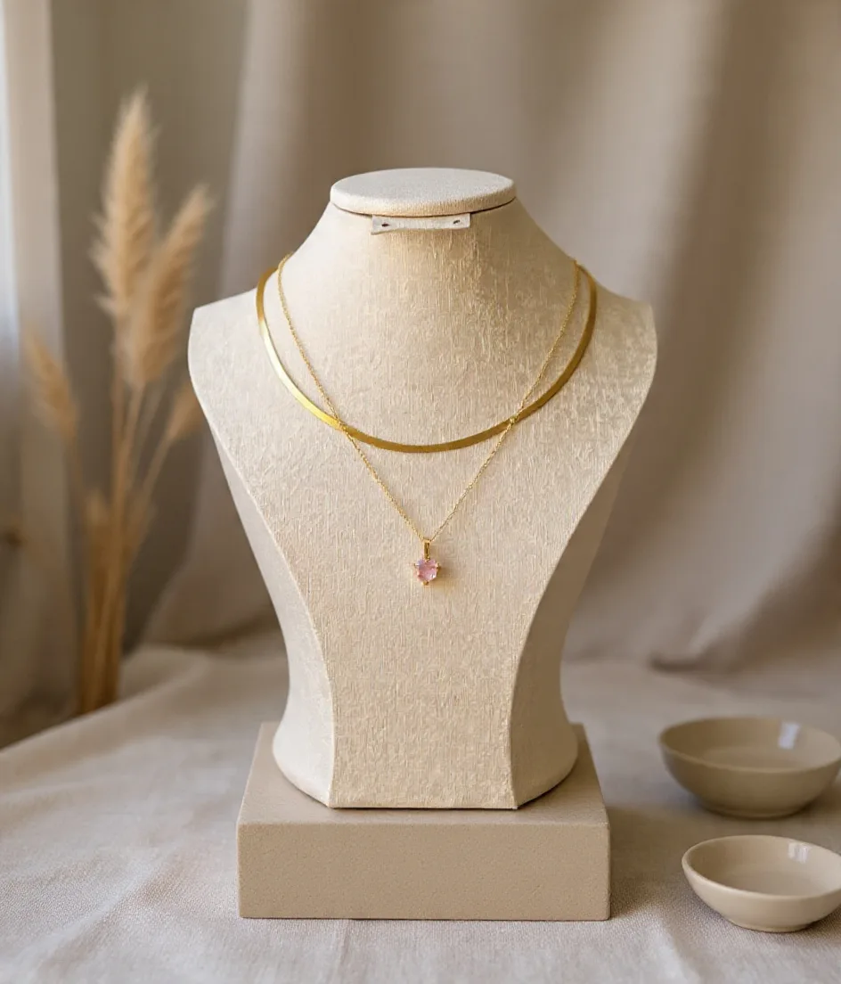 Collier "Cœur Éternel" – Acier 316L (Collection 2026)