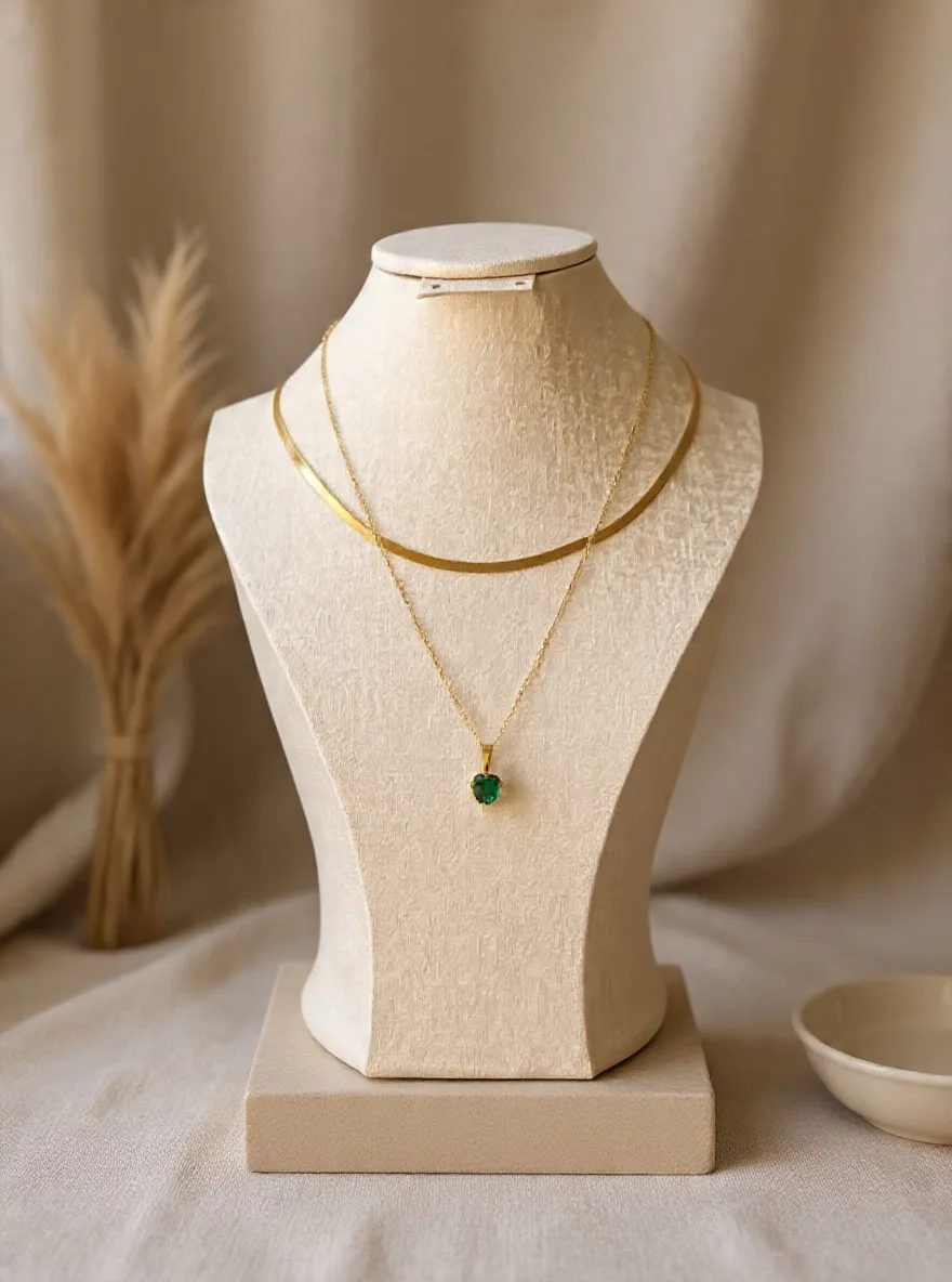 Collier "Cœur Éternel" – Acier 316L (Collection 2026)