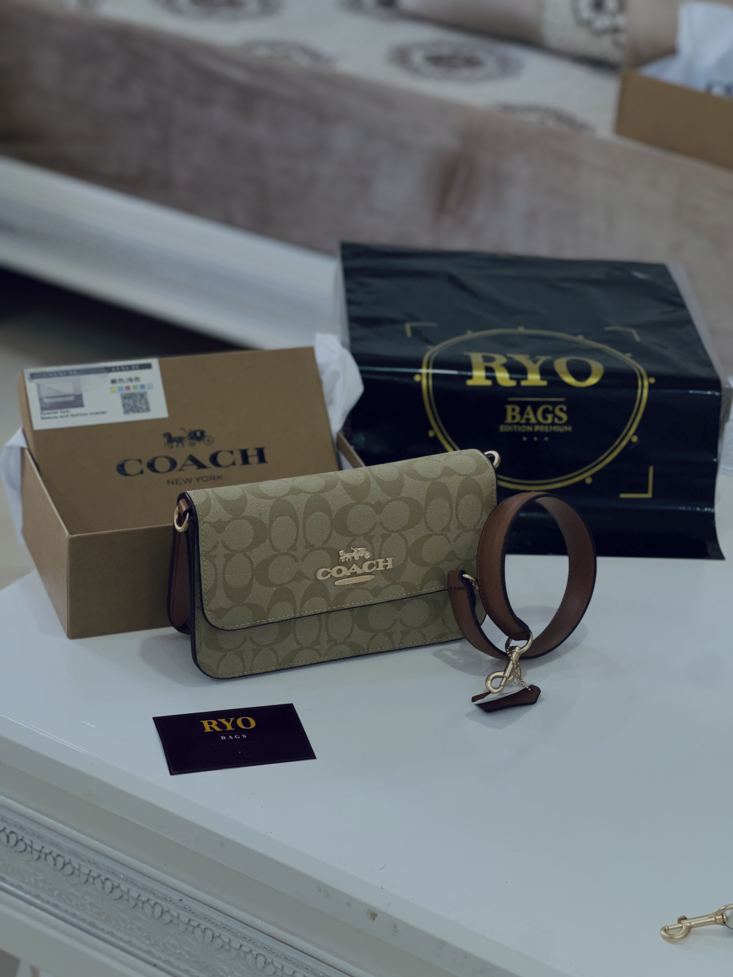 Coach Klare Crossbody Signature