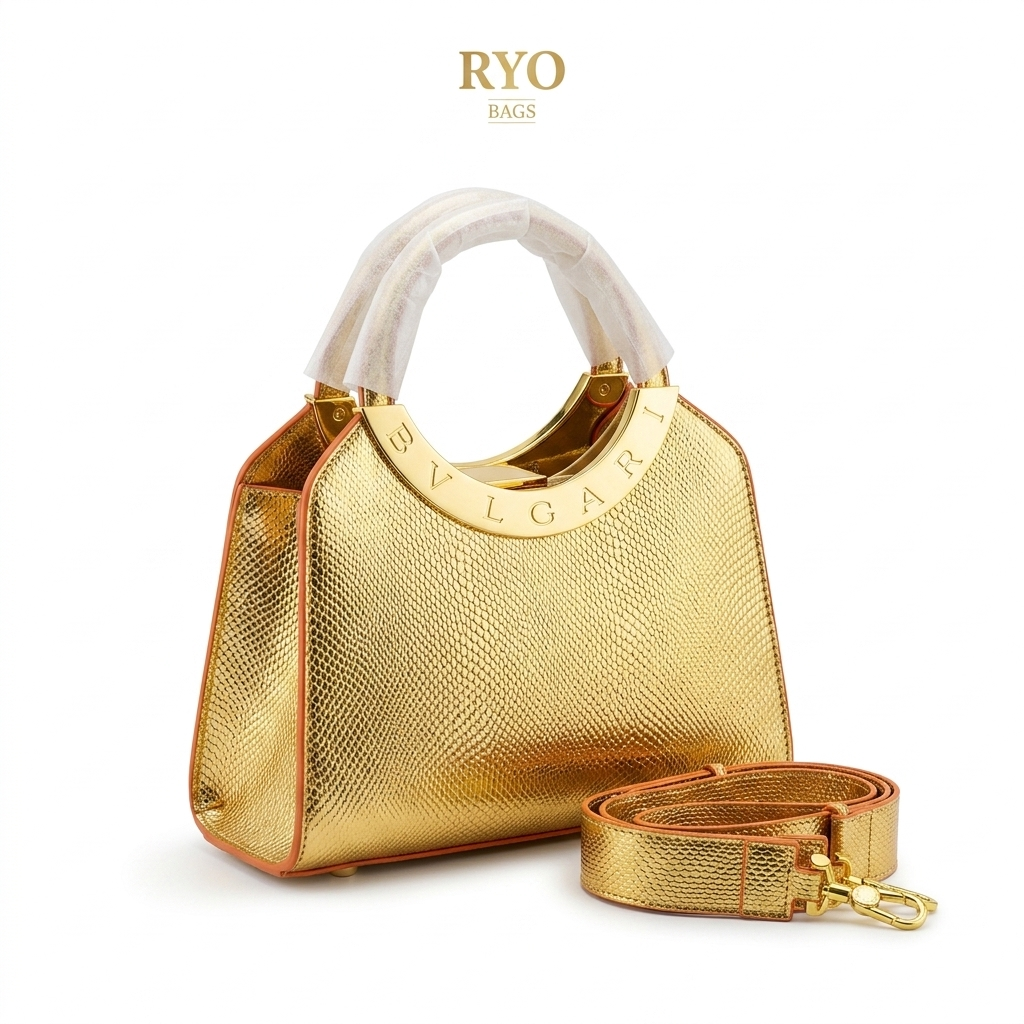 Sac Bvlgari Serpenti Gold – Édition Luxe