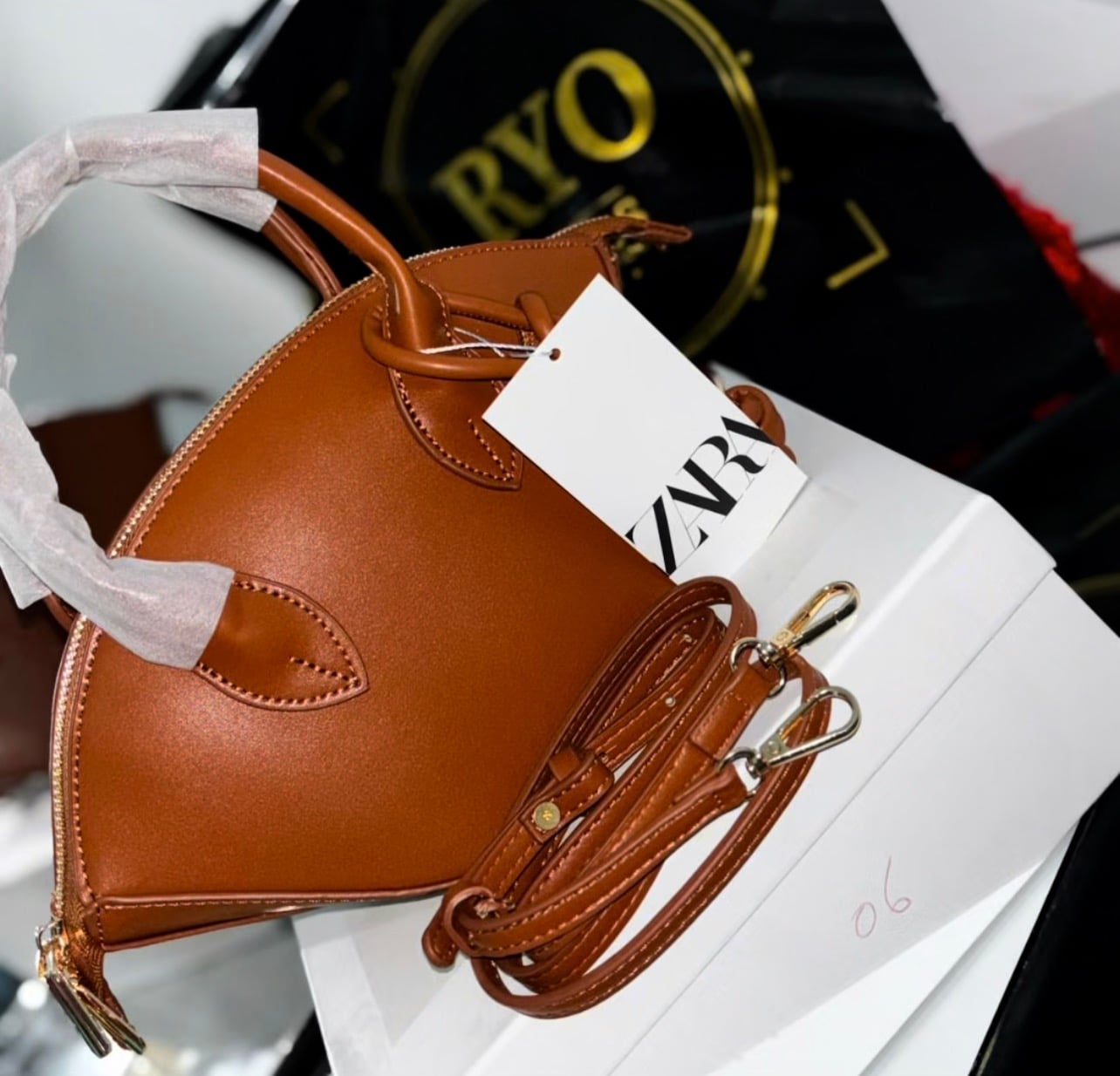 Sac Curve Zara Noir