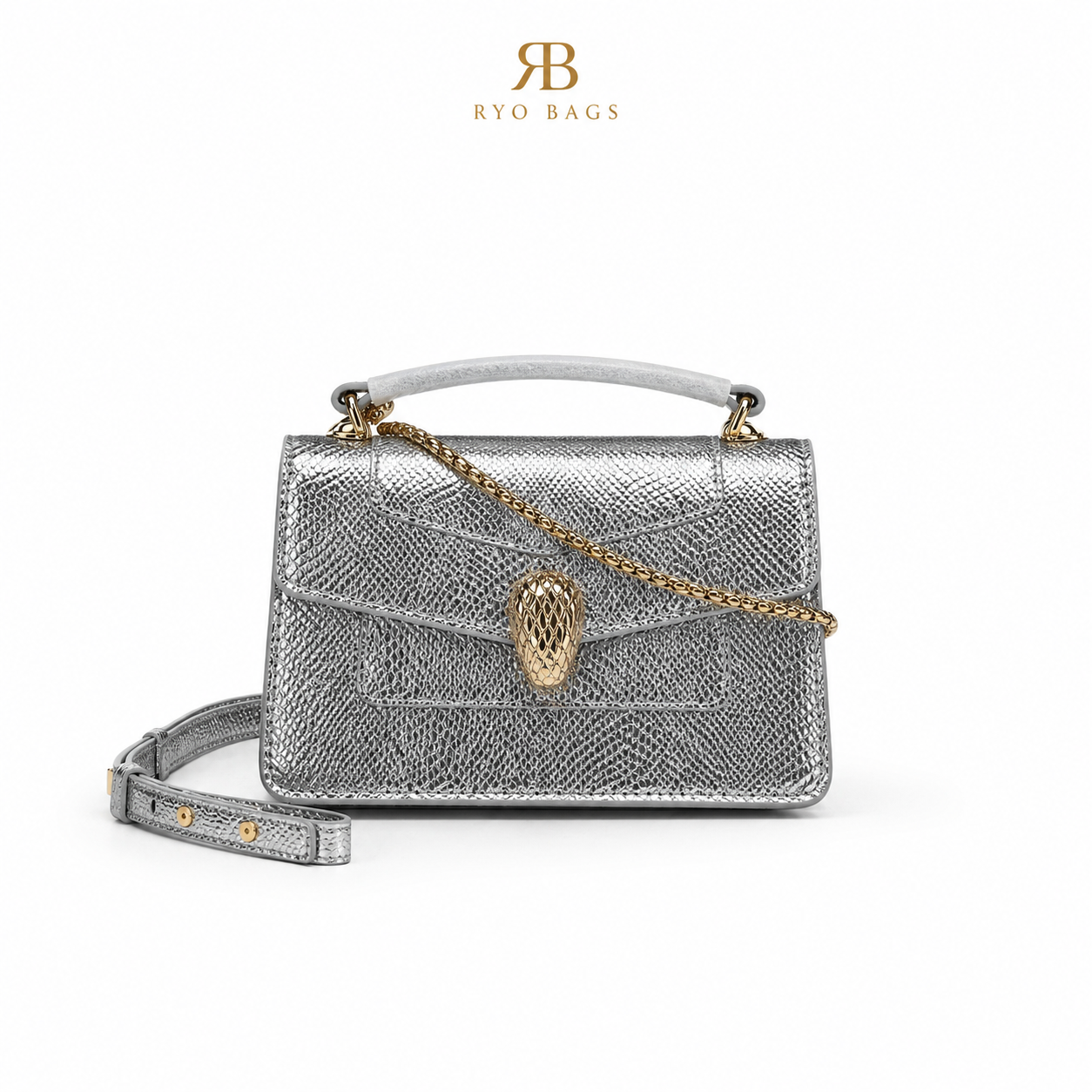 Sac Bvlgari Serpenti Silver