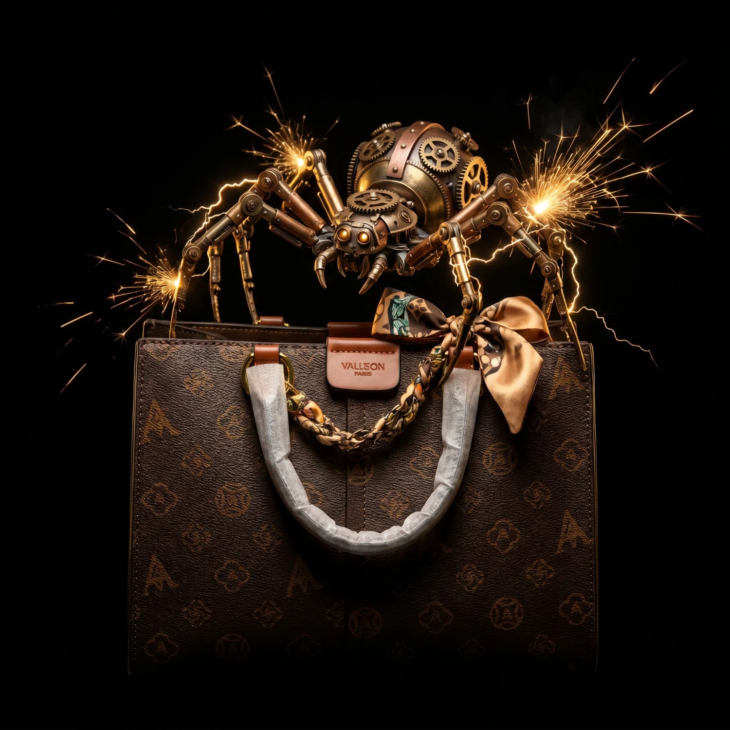 A&V Monogram Élégance – Brown Luxury Edition