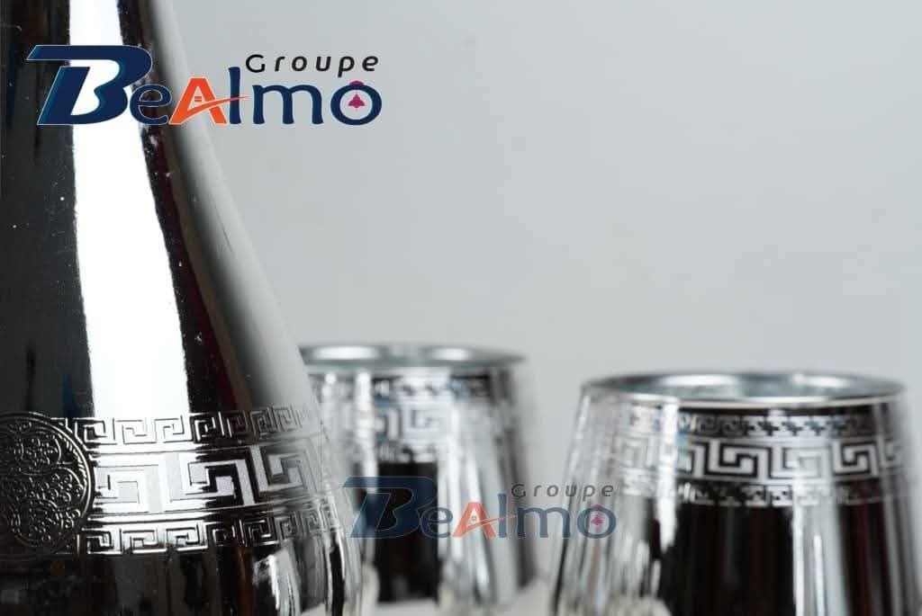 طقم تقديم الماء والعصائر الفاخر (7 قطع) – Service à eau