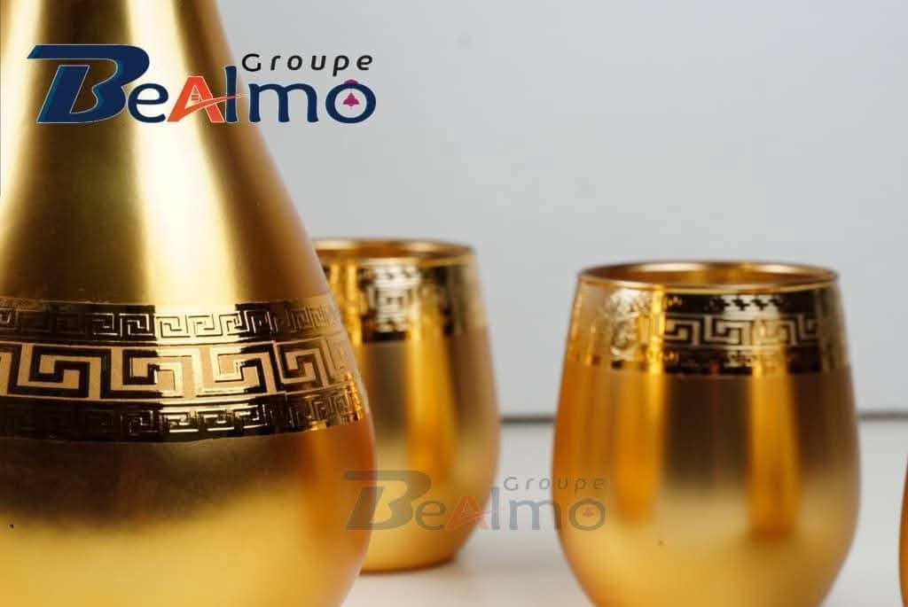 طقم تقديم الماء والعصائر الفاخر (7 قطع) – Service à eau