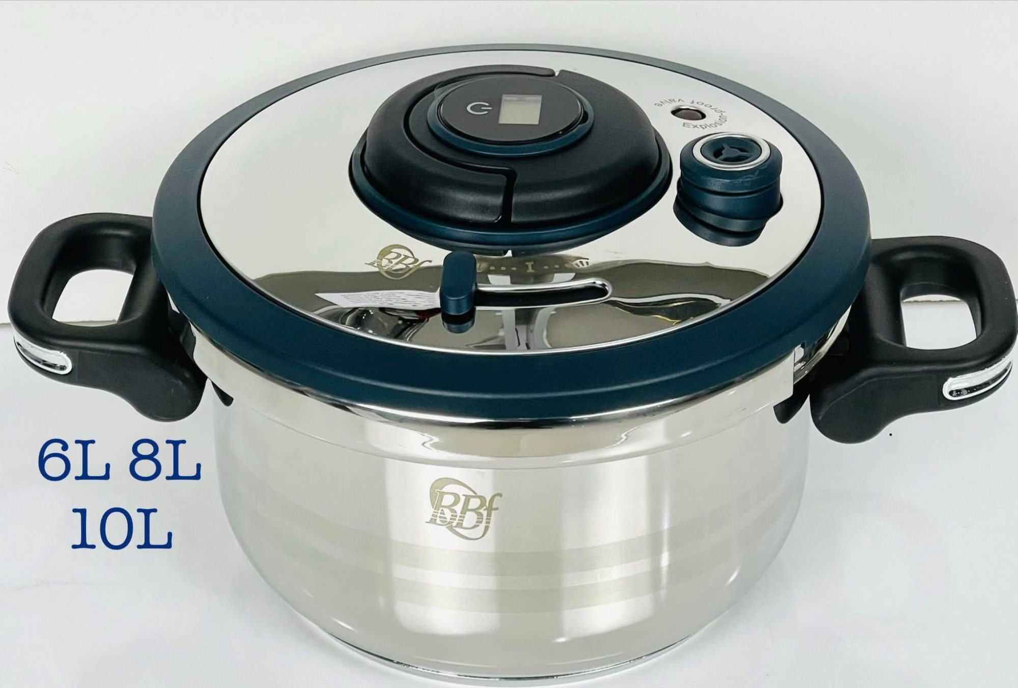 قدر الضغط الاحترافي BBF "2 Timer" من الإينوكس 18/10 – Cocotte minute clipso