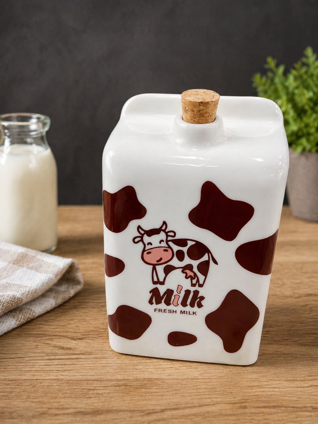 علبة حليب سيراميكية - Bouteille de lait en céramique