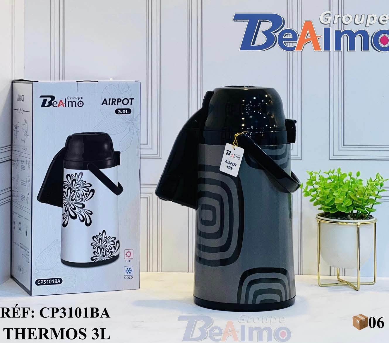ترمس فاخر بسعة 3 لتر – Thermos 3L