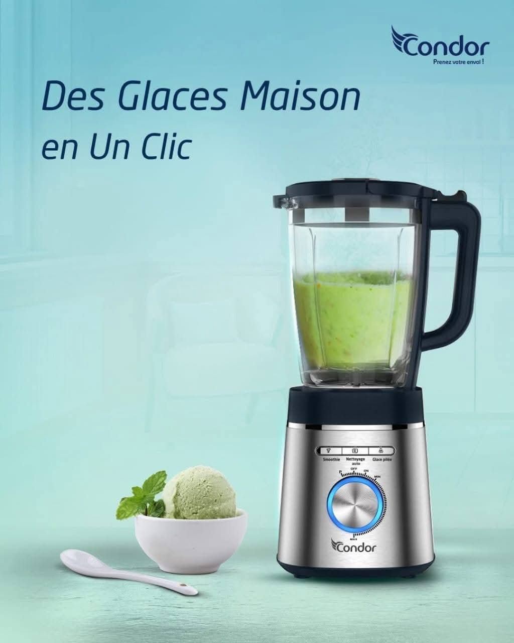 الخلاط الكهربائي Master Mix من Blender électrique – Condor