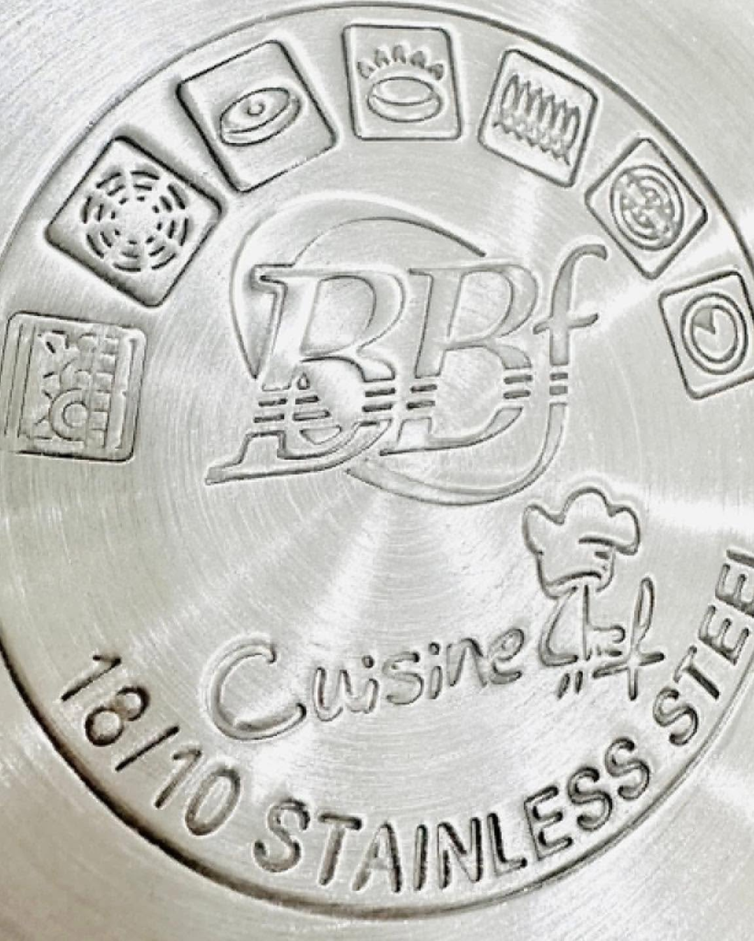 طقم قدور الطهي BBF من الإينوكس 18/10 – Série Casserole BBf
