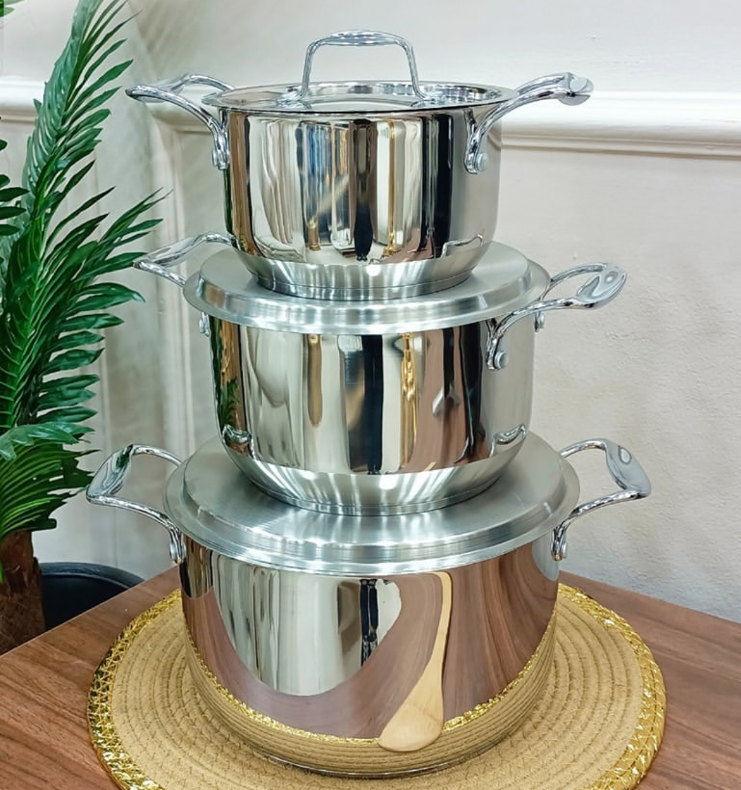 طقم طناجر (كاسرول) BBF الاحترافي – Série Casserole BBf