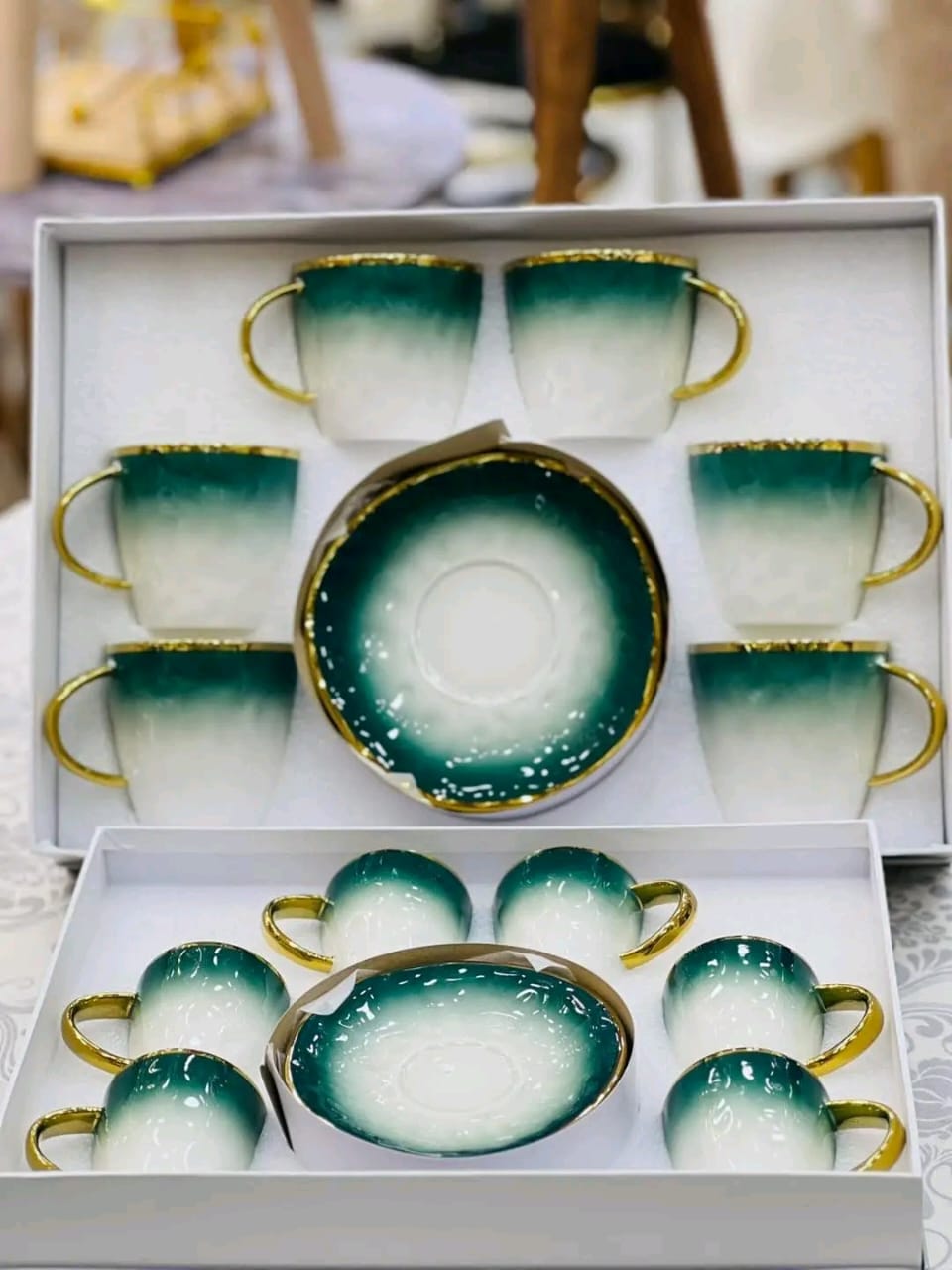 سرفيس قهوة حليب 24 قطعة- service café au lait 24 piece