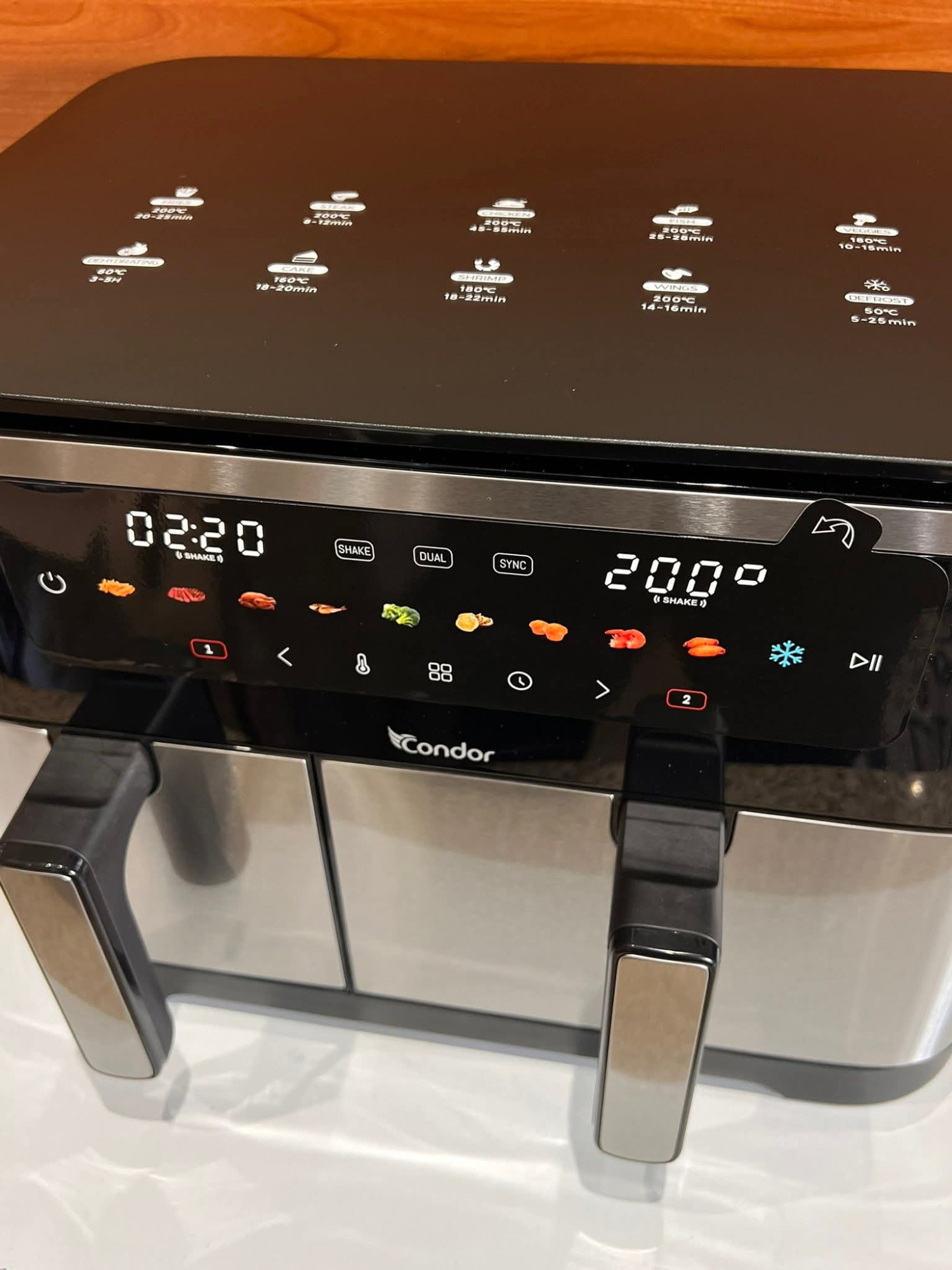 المقلاة الهوائية المزدوجة من Air Fryer – Condor