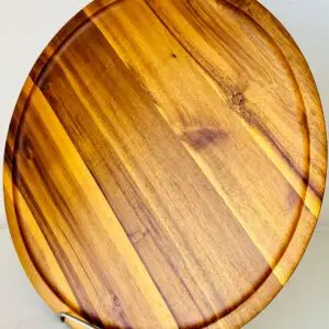 طبق تقديم خشبي (42 سم)