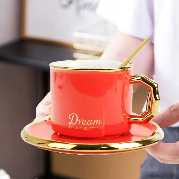 طقم كوب السيراميك العصري - Cup Set