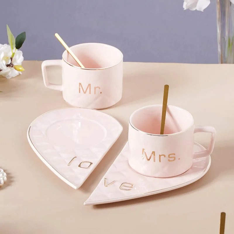 طقم أكواب السيراميك (6 قطع) – Cup Set couple