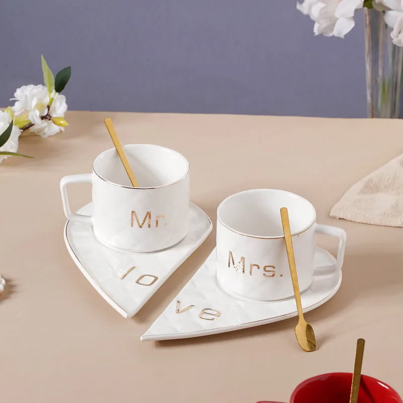 طقم أكواب السيراميك (6 قطع) – Cup Set couple