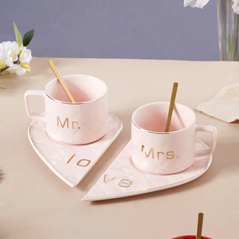 طقم أكواب السيراميك (6 قطع) – Cup Set couple
