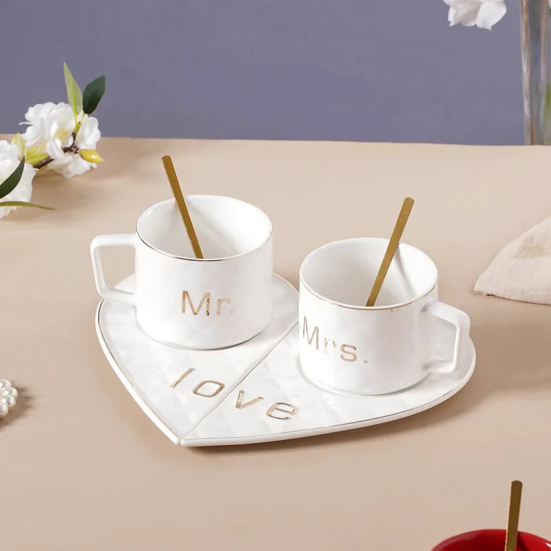 طقم أكواب السيراميك (6 قطع) – Cup Set couple