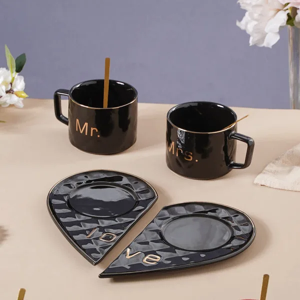 طقم أكواب السيراميك (6 قطع) – Cup Set couple