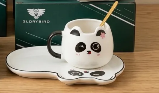 كوب الباندا السيراميكي - Cup Set panda