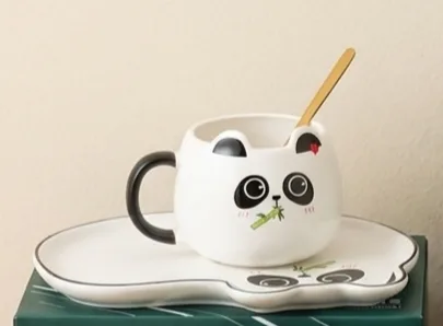 كوب الباندا السيراميكي - Cup Set panda