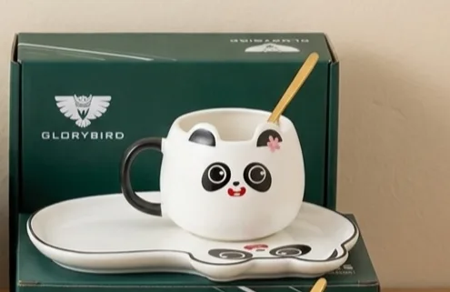 كوب الباندا السيراميكي - Cup Set panda