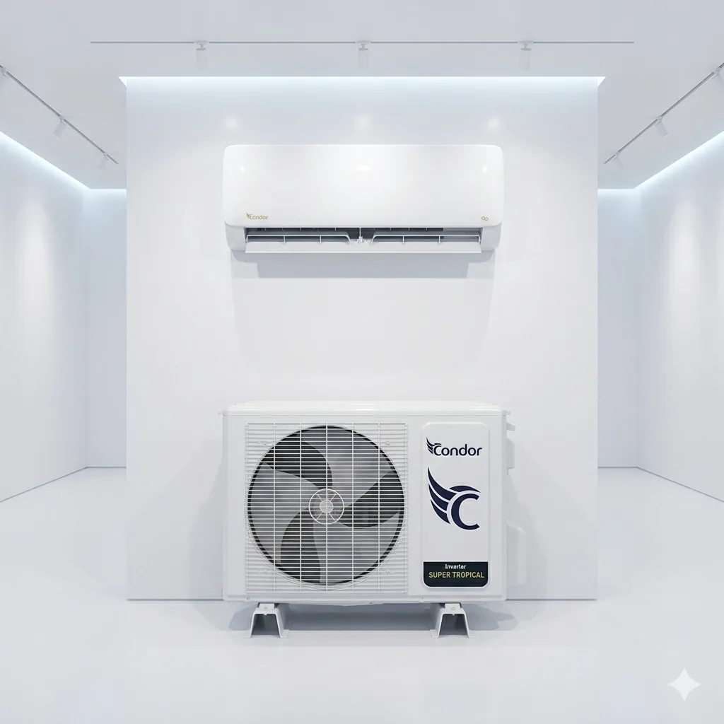 Climatiseur 18KBtu   CONDOR ALPHA Inverter Super Tropical Froid & Chaud R410