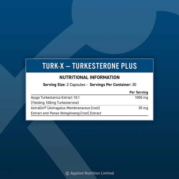Turk X Applied Nutrition