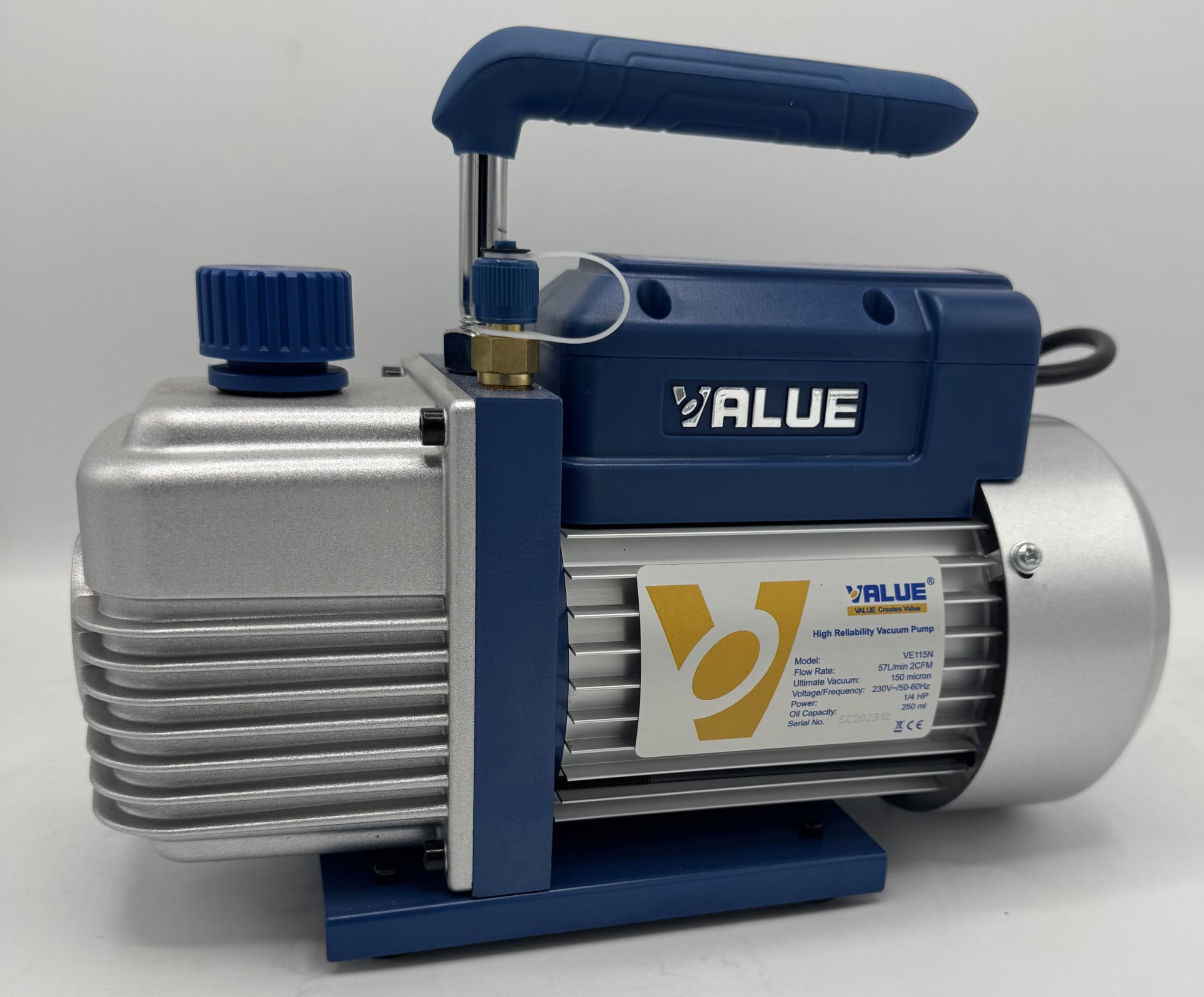 POMPE A VID VALUE VE115N 1/4 HP 1.8CFM