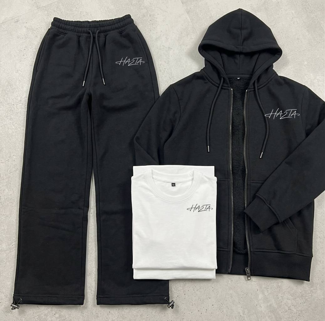ENSEMBLE HA2TA 🔥 T-SHIRT , JOGGER , ZIP-UP HOODIE