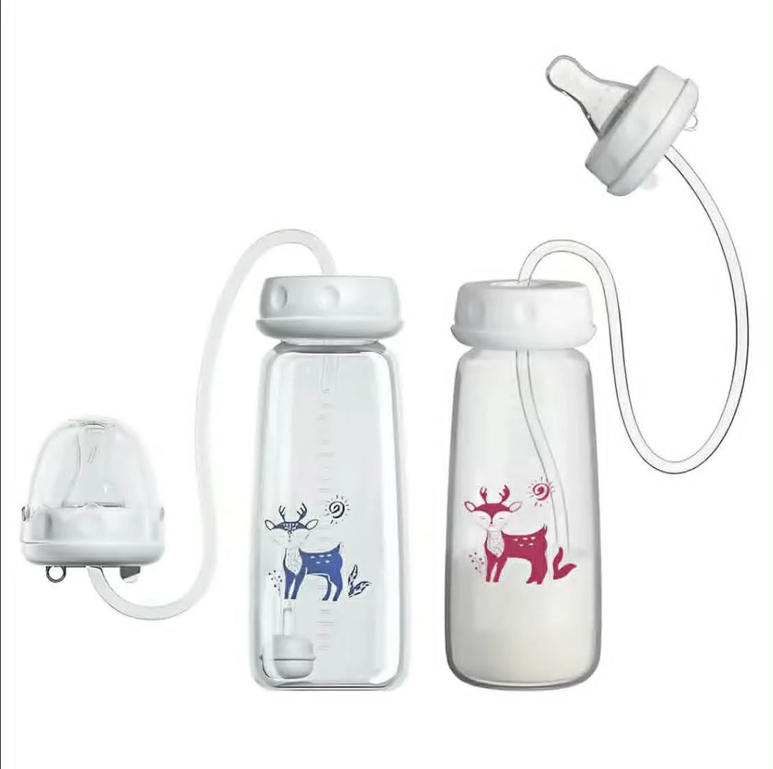 Biberon Bébé Mains Libres 240ml رضاعة أطفال بدون استخدام اليدين 240مل