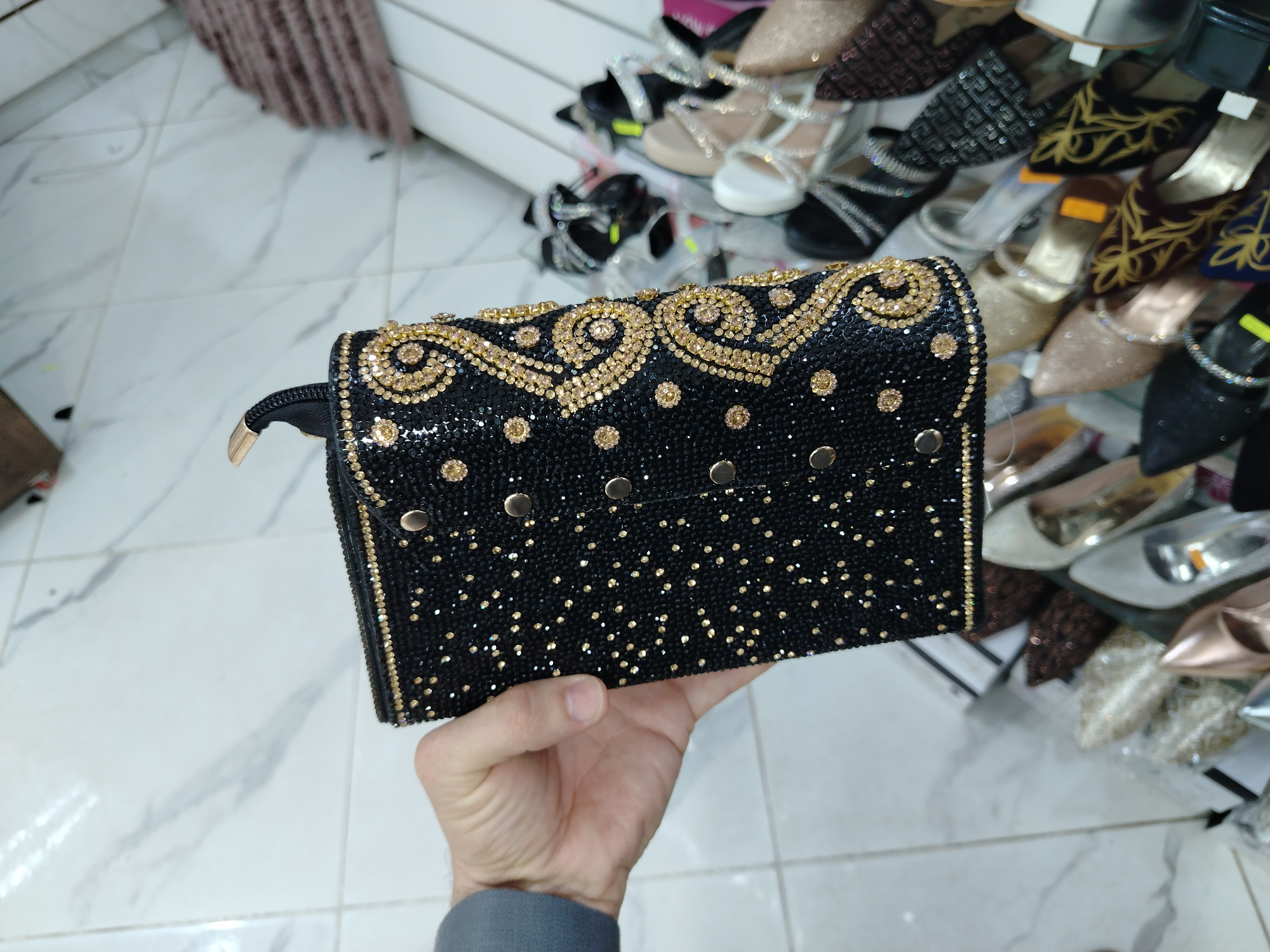 Pochette de soirée luxe